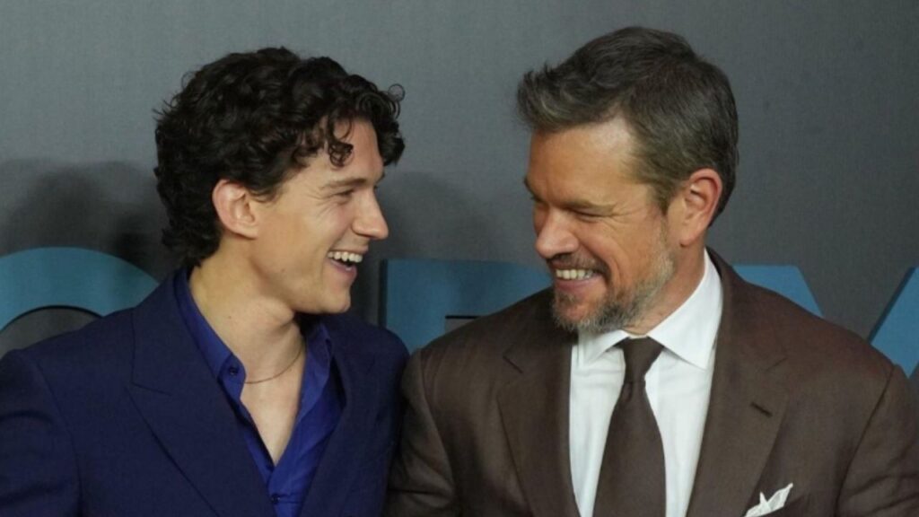 Matt Damon and Tom Holland
