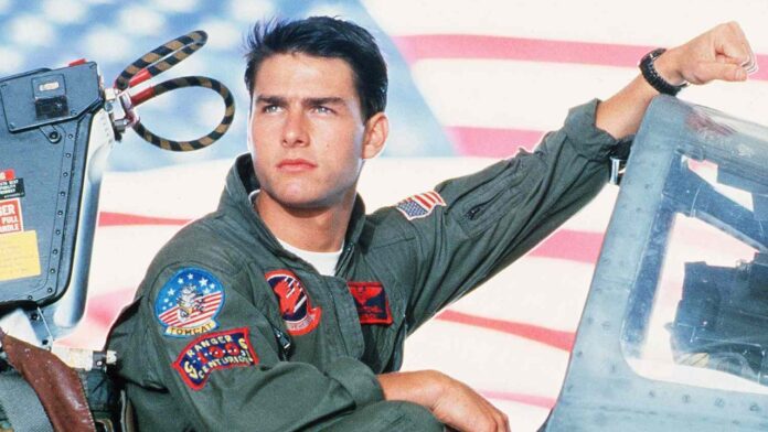 Tom Cruise in 'Top Gun' (Image: Paramount Pictures) Tom Cruise in 'Top Gun' (Image: Paramount Pictures)