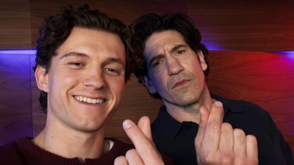 Jon Bernthal and Tom Holland