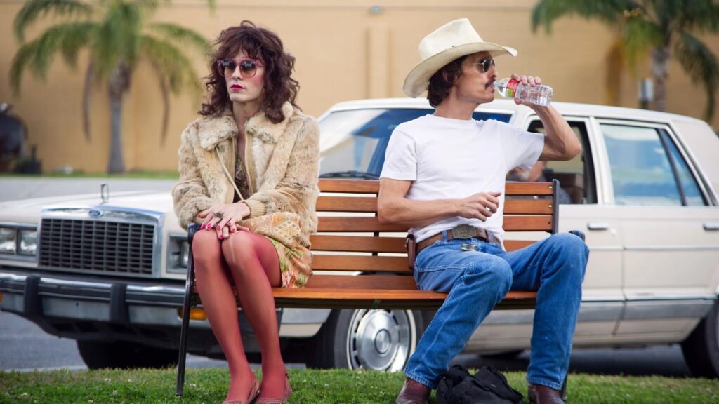 Matthew McConaughey and Jared Leto in 'Dallas Buyers Club' (Image: Focus Features)