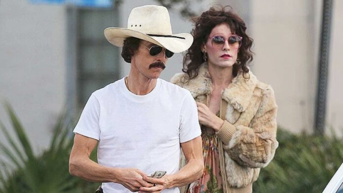 Matthew McConaughey and Jared Leto in 'Dallas Buyers Club' (Image: Focus Features)