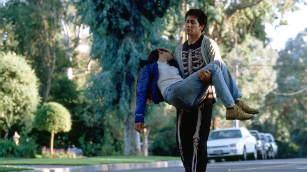 Jake Gyllenhaal in 'Donnie Darko' (Image: Newmarket Films)