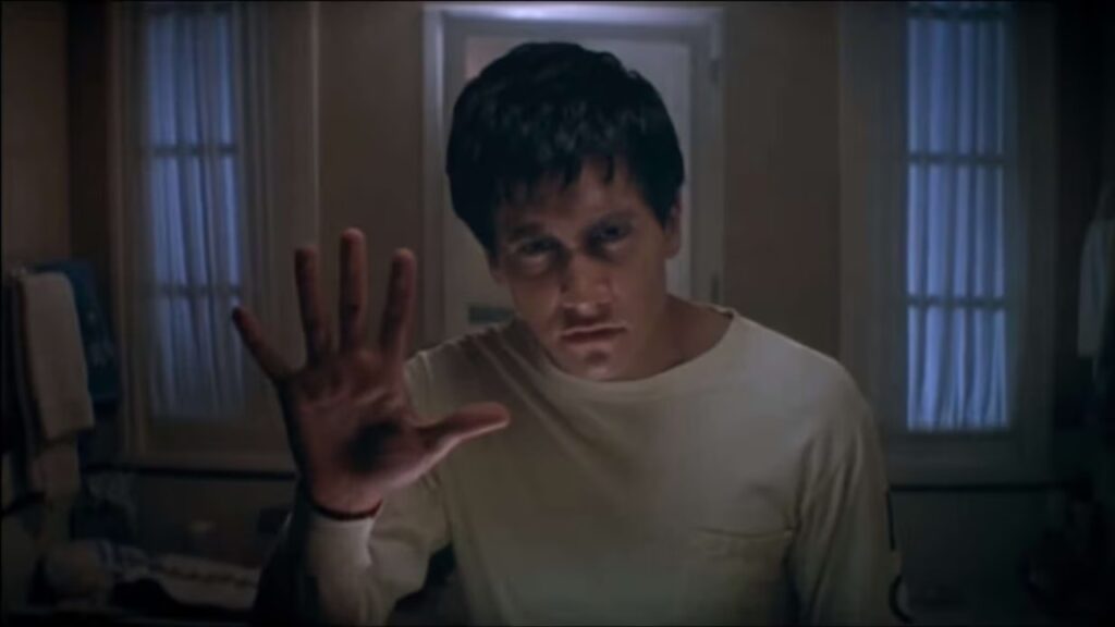 Jake Gyllenhaal in 'Donnie Darko' (Image: Newmarket Films)