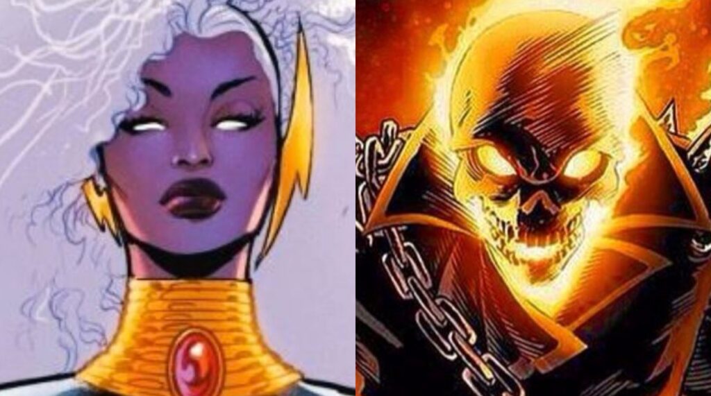 Storm and Ghost Rider (Image: Marvel)