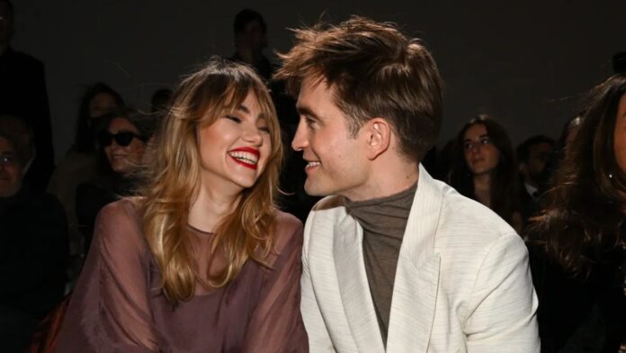 Suki Waterhouse with Robert Pattinson Suki Waterhouse with Robert Pattinson