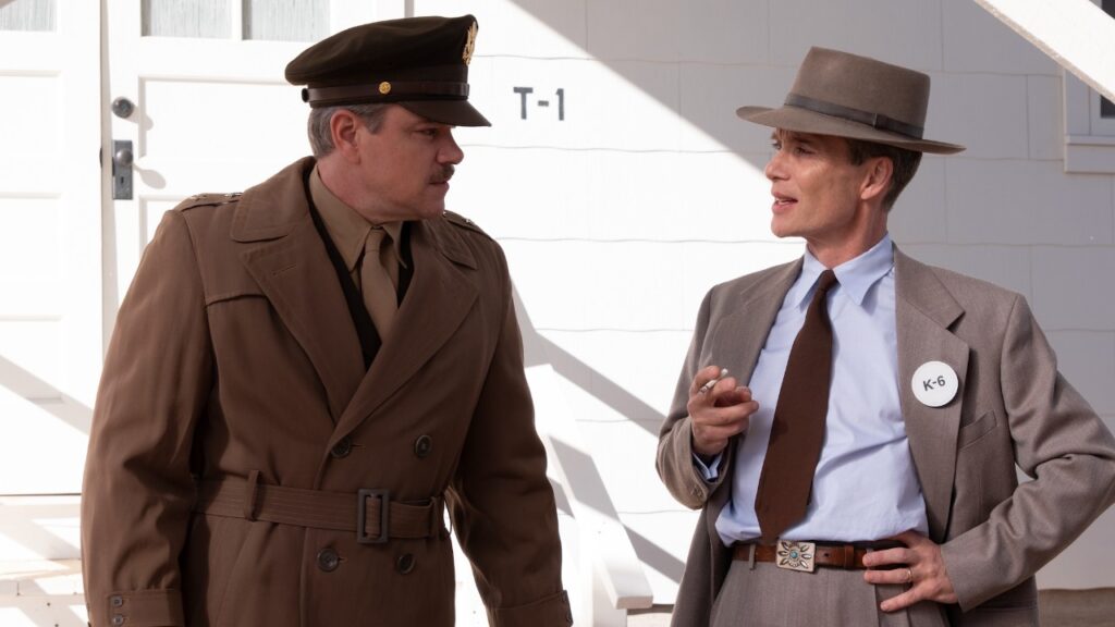 Matt Damon and Cilian Murphy in 'Oppenheimer' (Image : Universal Pictures)