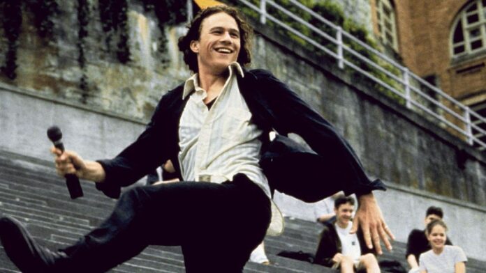 Heath Ledger in 10 Things I Hate About You (1999) (Image: Buena Vista Pictures Distribution)
