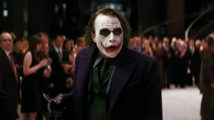Heath Ledger as Joker in 'The Dark Knight' (Image: Warner Bros.)