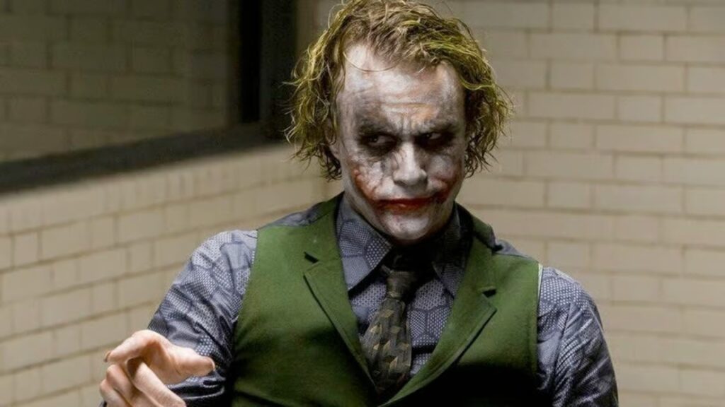 Heath Ledger as Joker in 'The Dark Knight' (Image: Warner Bros.)