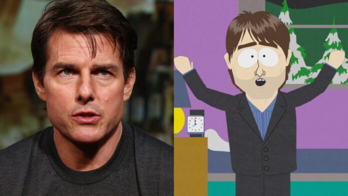 Tom Cruise was famously featured in a controversial 'South Park' episode (Image: Paramount+)