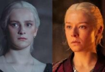 Haelaena and Rhaenyra in 'House of the Dragon' (Image: HBO)
