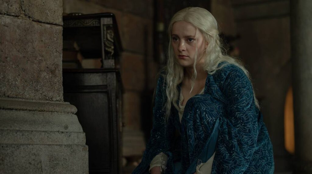 Haelaena in 'House of the Dragon' (Image: HBO)