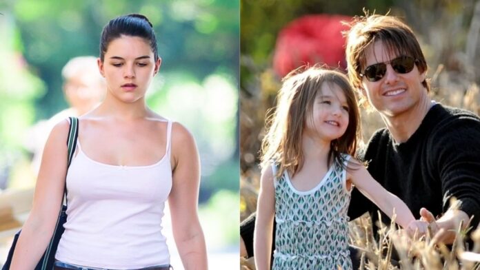 Suri Cruise, Tom Cruise (Image: Page Six, Yahoo)