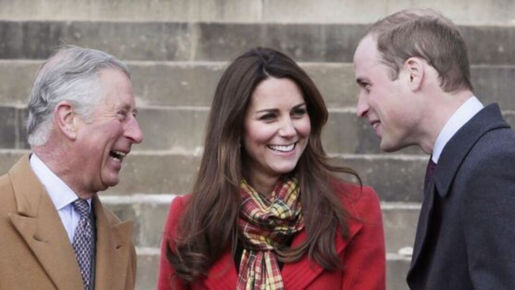 King Charles, Princess Kate and Prince William (Daily Express)