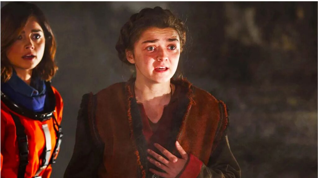 Maisie Williams in Doctor Who (Image: BBC)