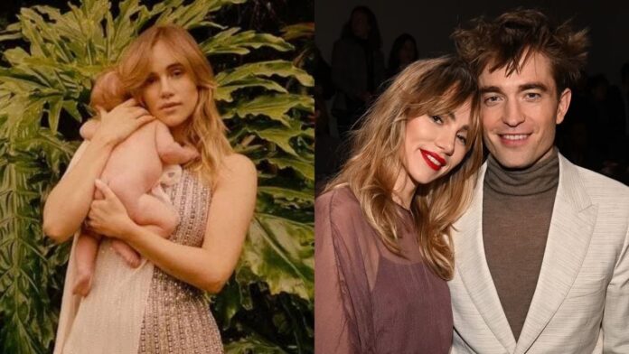 Suki Waterhouse with daughter and Robert Pattinson with Suki Waterhouse Suki Waterhouse with daughter and Robert Pattinson with Suki Waterhouse