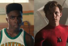 Caleb in 'Stranger Things' and Tom Holland as Spider-Man (Image: Marvel, Netflix)