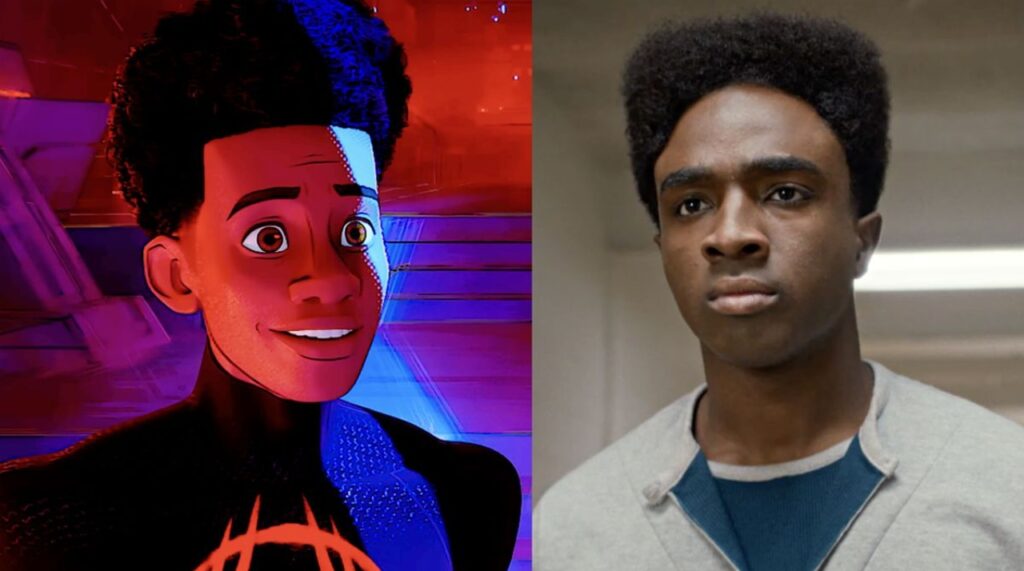 Caleb in 'Stranger Things' and Miles Morales (Image: Marvel, Netflix)