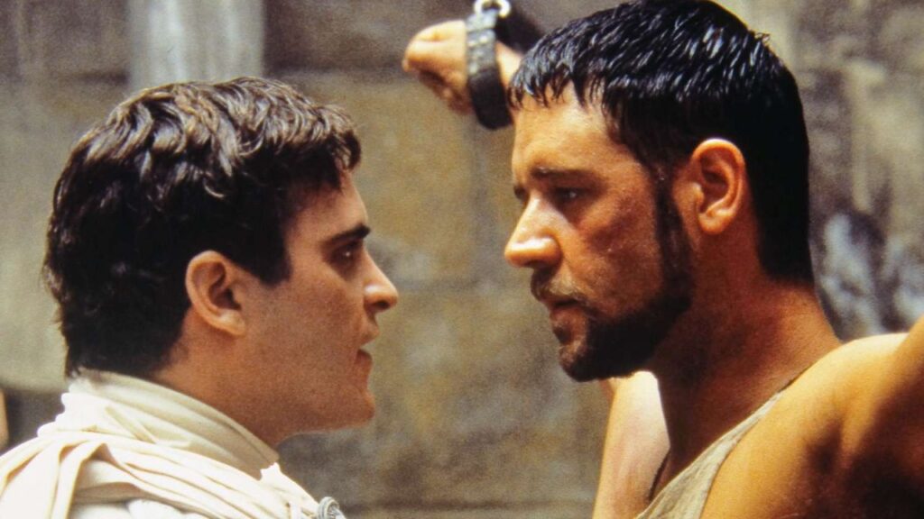 Commodus in Gladiator (Image: Universal Pictures)