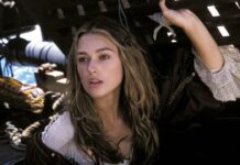 Keira Knightley in Pirates Of The Caribbean: The Curse Of The Black Pearl (Image: Buena Vista Pictures Distribution)