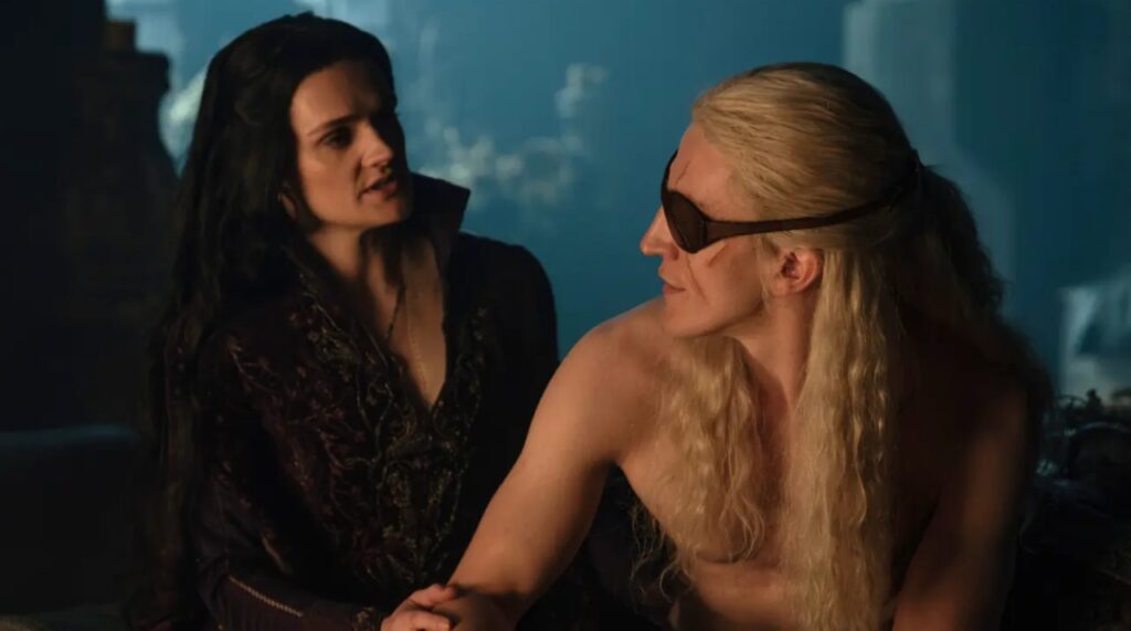 Alys and Aemond in 'House of the Dragon' (Image: HBO)