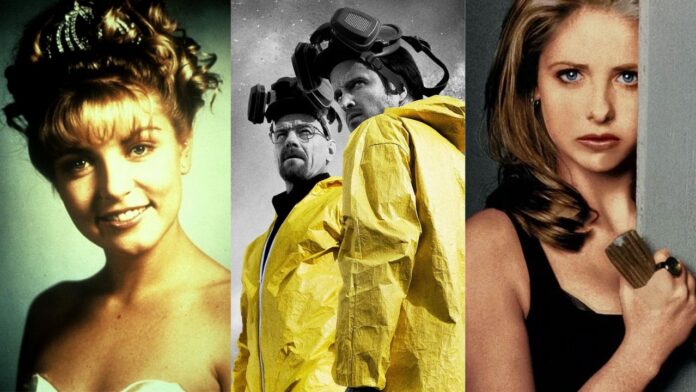 Twin Peaks, Breaking Bad, Buffy The Vampire Slayer (Image: ABC, AMC, The WB) Twin Peaks, Breaking Bad, Buffy The Vampire Slayer (Image: ABC, AMC, The WB)