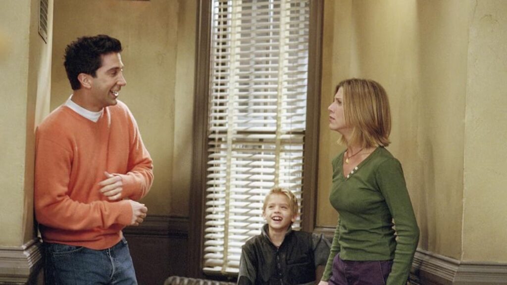The One with the Truth About London in Friends (Image: NBC)