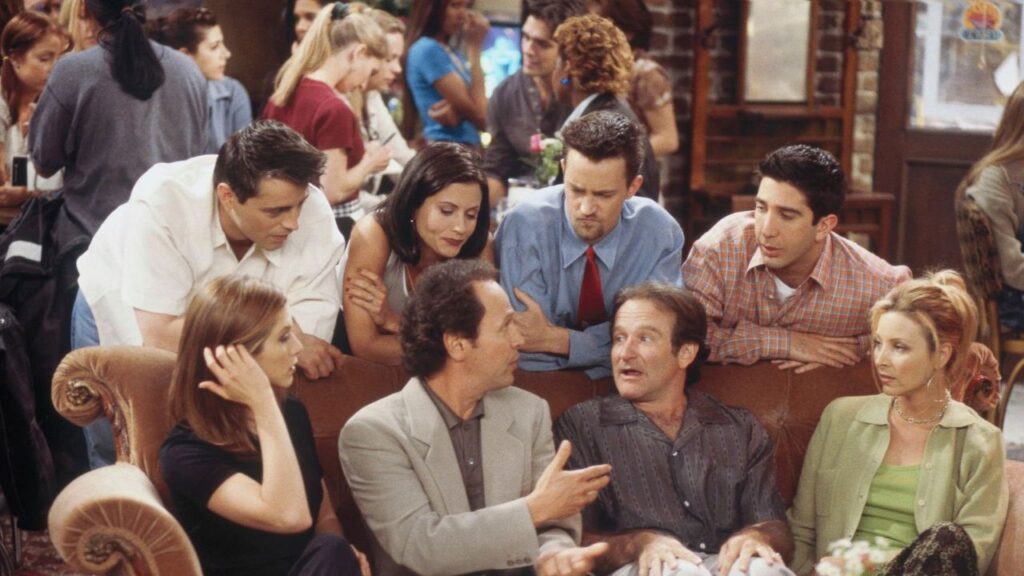 The One with the Ultimate Fighting Champion in Friends (Image: NBC)
