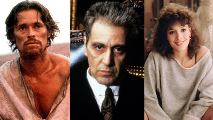 The Last Temptation Of Christ (1988), The Godfather Part III (1990), Flashdance (1983) (Image: Universal Pictures, Paramount Pictures)