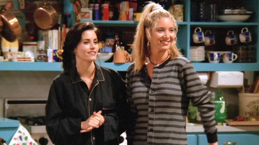 Monica and Phoebe in Friends (Image: NBC)