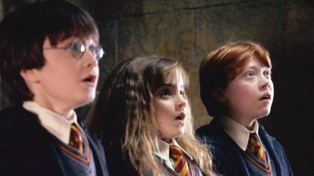 Harry, Hermione, Ron from Harry Potter