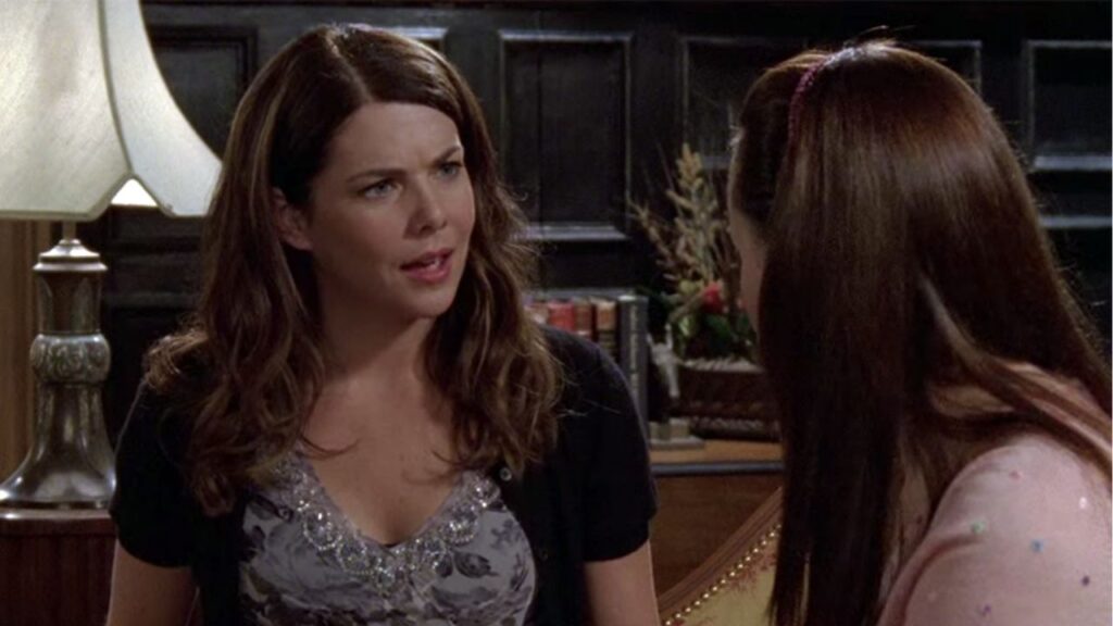 Lorelai with Rory