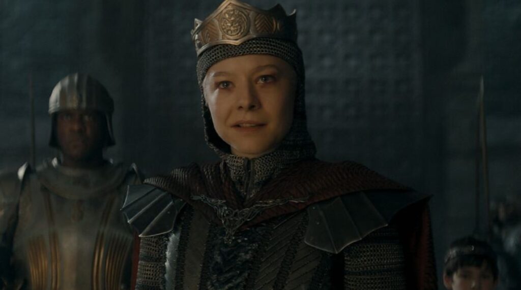 Rhaenyra in 'House of the Dragon' (Image: HBO)