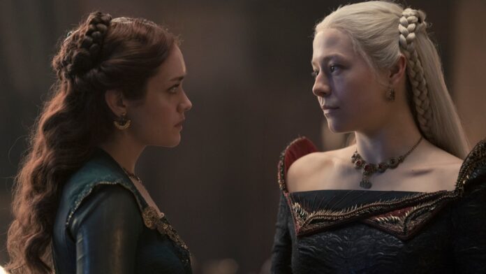 Alicent and Rhaenyra in 'House of the Dragon' (Image: HBO) Alicent and Rhaenyra in 'House of the Dragon' (Image: HBO)