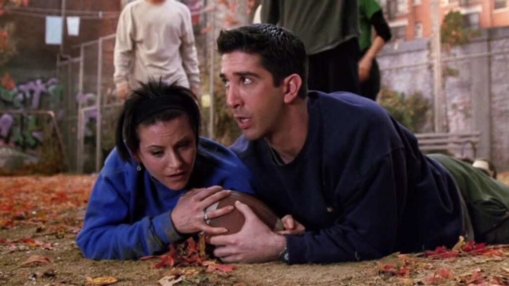 Monica and Ross in Friends (Image: NBC)