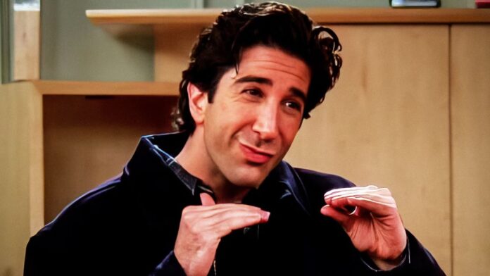 Ross in Friends (Image: NBC) Ross in Friends (Image: NBC)