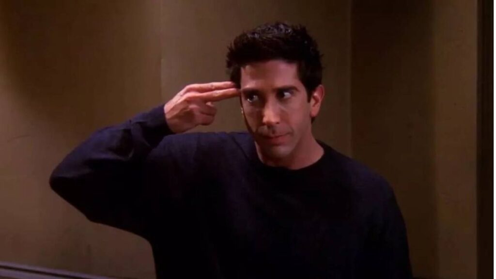 Ross's Unagi in Friends (Image: NBC)