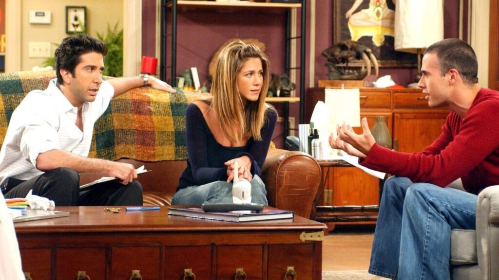 The Male Nanny in Friends (Image: NBC)