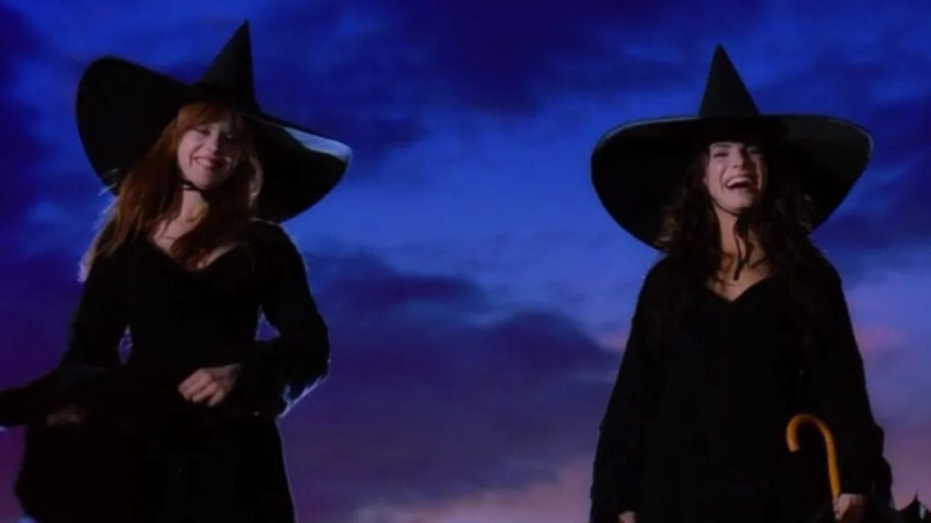 A still from 'Practical Magic'