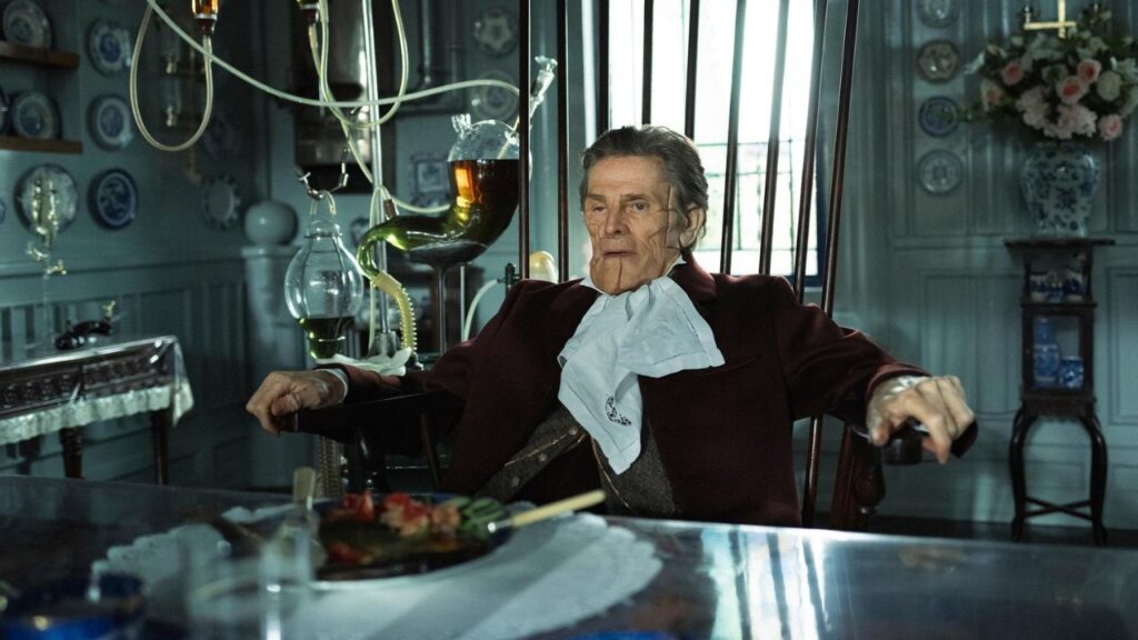 Willem Dafoe in Poor Things (2023) (Image: Searchlight Pictures)