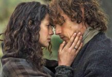 Claire and Jamie in 'Outlander'