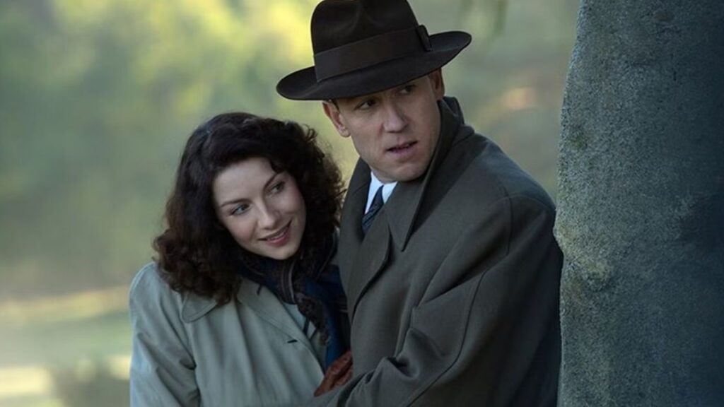 Claire and Frank in 'Outlander'