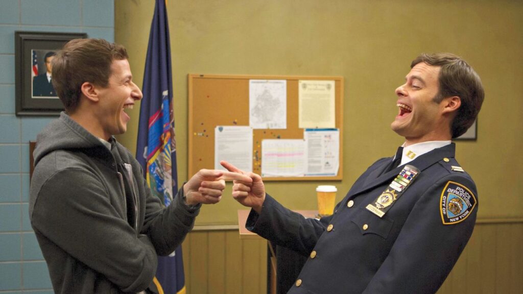 Bill Hader in Brooklyn Nine-Nine (Image: NBC)