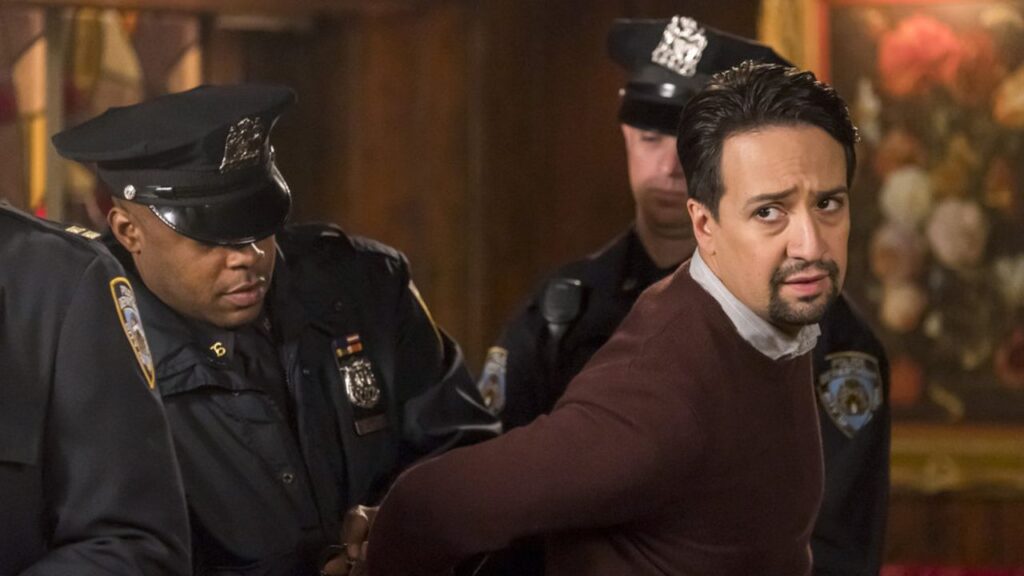 Lin-Manuel Miranda in Brooklyn Nine-Nine (Image: NBC)