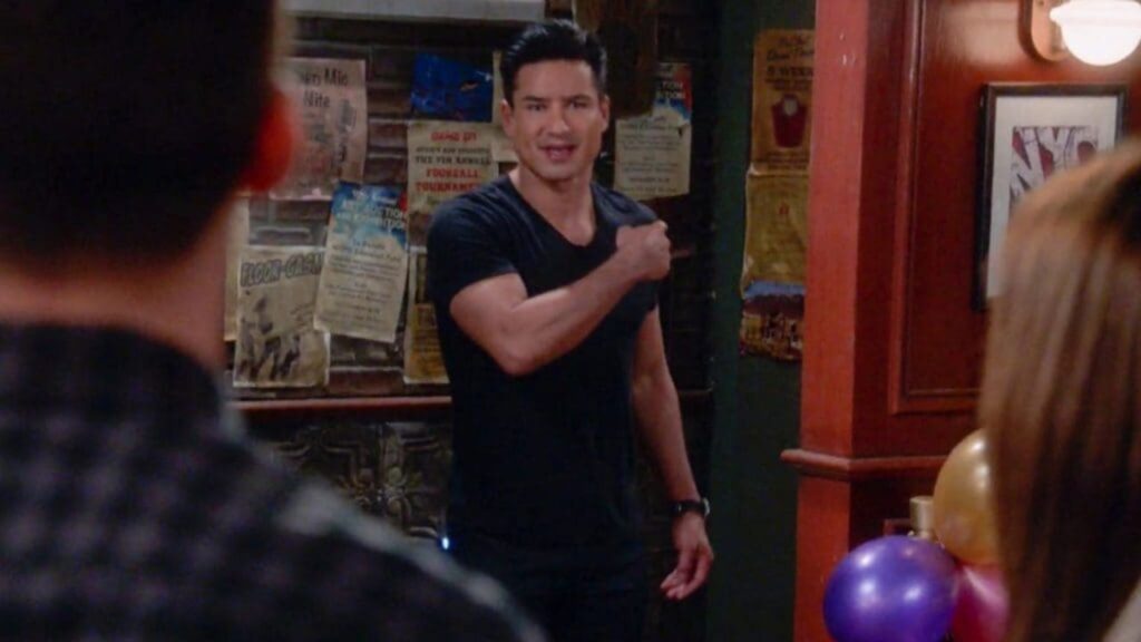 Mario Lopez in Brooklyn Nine-Nine (Image: NBC)