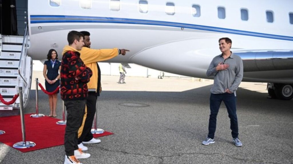 Mark Cuban in Brooklyn Nine-Nine (Image: NBC)