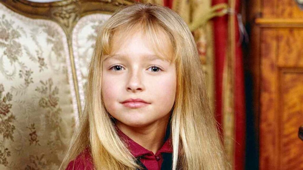 Hayden Panettiere as a child actor