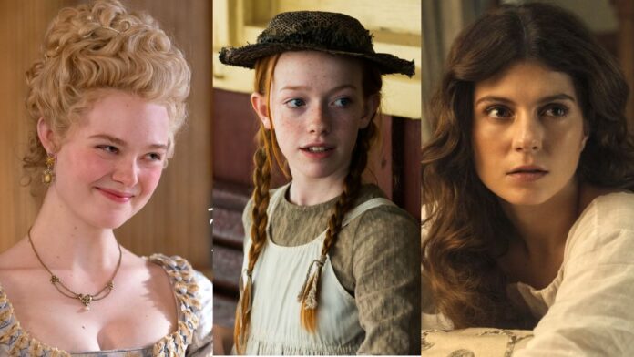 The Great, Anne With An E, My Lady Jane (Image: Hulu, Netflix, Amazon Prime Video) The Great, Anne With An E, My Lady Jane (Image: Hulu, Netflix, Amazon Prime Video)