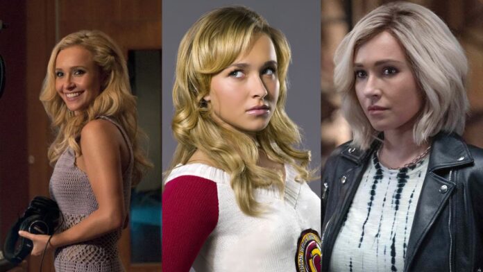 Hayden Panettiere in Nashville (2012-2018), Heroes (2006-2010), Scream VI (2023) (Image: ABC, NBC, The Weinstein Company) Hayden Panettiere in Nashville (2012-2018), Heroes (2006-2010), Scream VI (2023) (Image: ABC, NBC, The Weinstein Company)
