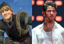 Kristoff from 'Frozen', Nick Jonas